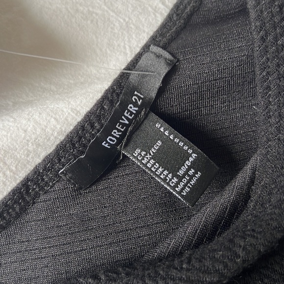 Black bodycon mini dress one shoulder - Picture 3 of 3